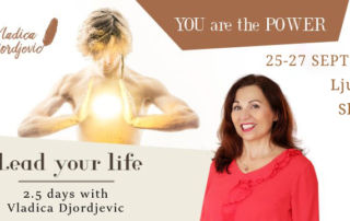 Vladica Djordjevic Lead your life workshop You are the power series in Ljubljana September 2020