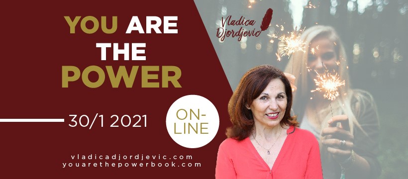 you are the power 1-day online class with Vladica Djordjevic